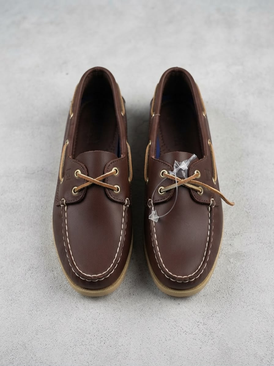 Chaussures bateau marron